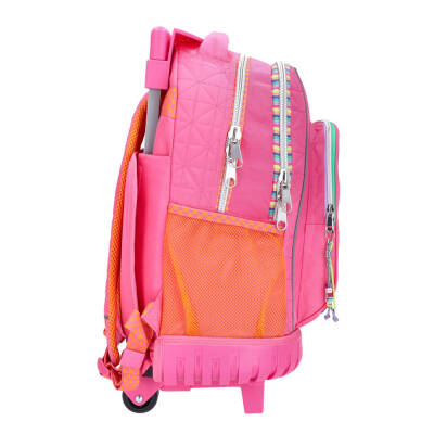 Topmodel Pink Wheeled School Bag 412914 - 3
