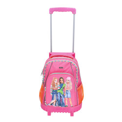 Topmodel Pink Wheeled School Bag 412914 - 1