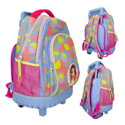 Topmodel Reflective Wheeled School Bag 412770 - 4