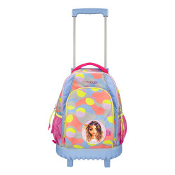 Topmodel Reflective Wheeled School Bag 412770 - 1