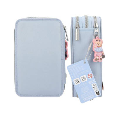 Topmodel Team Teddy 3-Tier Blue Filled Pencil Case 413010 - 7