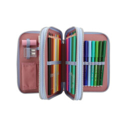 Topmodel Team Teddy 3-Tier Blue Filled Pencil Case 413010 - 5