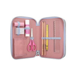 Topmodel Team Teddy 3-Tier Blue Filled Pencil Case 413010 - 6