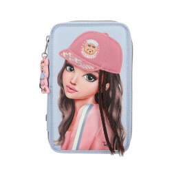 Topmodel Team Teddy 3-Tier Blue Filled Pencil Case 413010 - 2