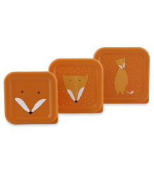 Trixie 05-201 Lunch Box Set Of 3 - Mr. Fox - 1