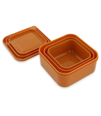 Trixie 05-201 Lunch Box Set Of 3 - Mr. Fox - 3