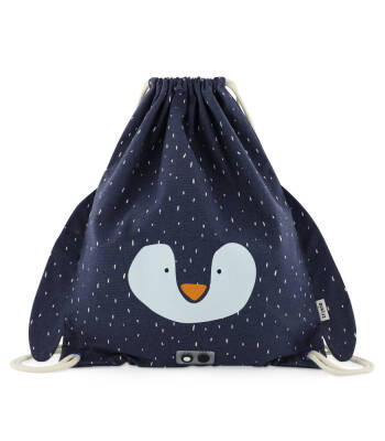 Trixie 19-207 Drawstring Sports Backpack - Mr. Penguin - 1