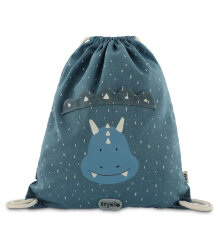 Trixie 19-228 Drawstring Sports Backpack - Mr. Triceratops - 1