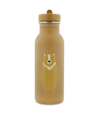 Trixie 41-197 | Stainless Steel Water Bottle 500Ml - Mr. Bear - 1