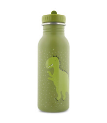 Trixie 41-201 | Stainless Steel Water Bottle 500Ml - Mr. Dino - Trixie
