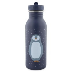 Trixie 41-207 | Stainless Steel Water Bottle 500Ml - Mr. Penguin - Trixie