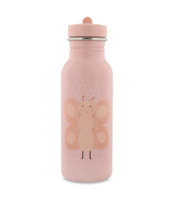 Trixie 41-229 | Stainless Steel Water Bottle 500Ml - Mrs. Butterfly - 1