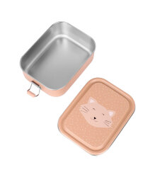 Trixie 59-210 Clip-On Metal Lunch Box Small - Mrs. Cat - 2