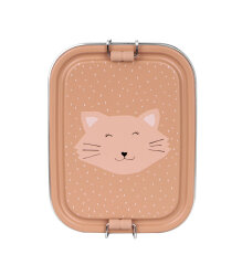 Trixie 59-210 Clip-On Metal Lunch Box Small - Mrs. Cat - Trixie
