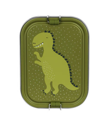 Trixie 60-201 Clip-On Metal Lunch Box, Large - Mr. Dino - 2