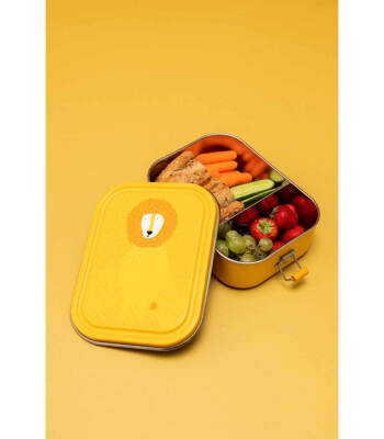 Trixie 60-213 Clip-On Metal Lunch Box, Large - Mr. Lion - 2