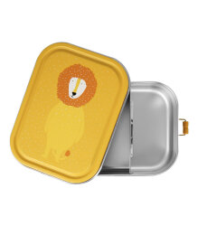 Trixie 60-213 Clip-On Metal Lunch Box, Large - Mr. Lion - Trixie