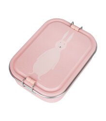 Trixie 60-217 Clip-On Metal Lunch Box, Large - Mrs. Rabbit - 3
