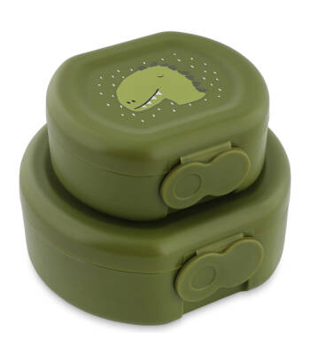 Trixie Clip-On Lunch Box, Pack Of 2 - Mr. Dino 06-210 - 1