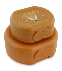 Trixie Clip-On Lunch Box, Pack Of 2 - Mr. Fox 06-210 - 1