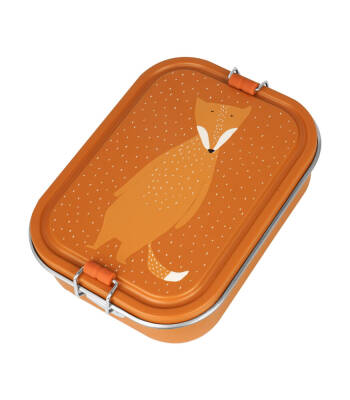Trixie Clip-On Metal Lunch Box, Large - Mr. Fox 60-210 - 1