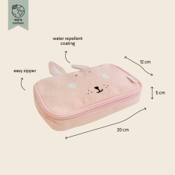 Trixie Mrs. Rabbit Rectangular Pencil Case - 2
