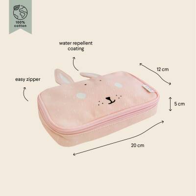 Trixie Mrs. Rabbit Rectangular Pencil Case - 2