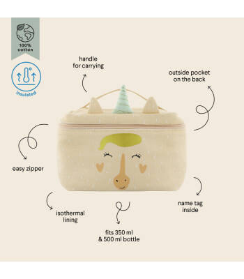 Trixie Thermal Lunch Bag - Mrs. Unicorn - 4