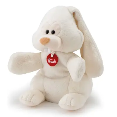 Trudi Puppet Plush Small Rabbit Vigilio Tud29958 - 1