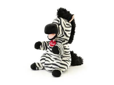 Trudi Puppet Plush Small Zebra 29309 - 1