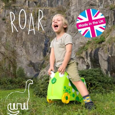 Trunki Kids Suitcase - Dinosaur - Dudley Tr000352 - 5