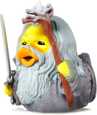 Tubbz Lord Of The Rings Boxed Gandalf (You Shall Not Pass) Lisanslı Cosplay Ördek Collectible Figür - 1