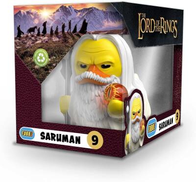 Tubbz Lord Of The Rings Boxed Saruman Lisanslı Cosplay Ördek Collectible Figür - 3
