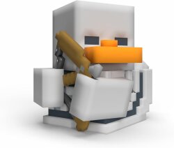 Tubbz Minecraft Skeleton Boxed Lisanslı Cosplay Ördek Collectible Figür - Tubbz