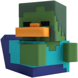 Tubbz Minecraft Zombie Boxed Lisanslı Cosplay Ördek Collectible Figür - 1