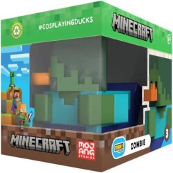 Tubbz Minecraft Zombie Boxed Lisanslı Cosplay Ördek Collectible Figür - 5