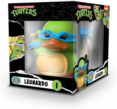 Tubbz TMNT Boxed Leonardo Lisanslı Cosplay Ördek Collectible Figür - 3