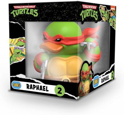 Tubbz TMNT Boxed Raphael Lisanslı Cosplay Ördek Collectible Figür - 3