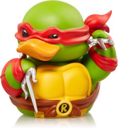 Tubbz TMNT Boxed Raphael Lisanslı Cosplay Ördek Collectible Figür - 1