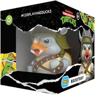 Tubbz TMNT Rocksteady Boxed Lisanslı Cosplay Ördek Collectible Figür - 3