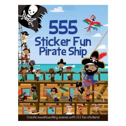 Two Windmills 555 Sticker Fun - Pirate Ship 
