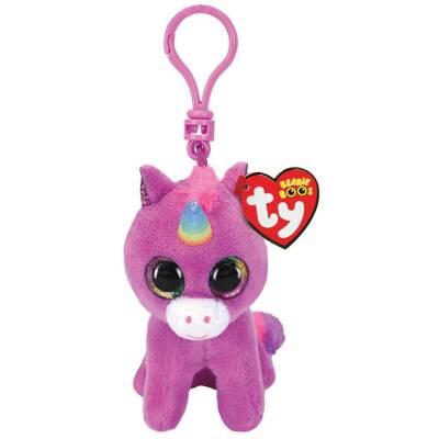 Ty Beanie Boo's Mor Unicorn Rosette Anahtarlik 150079Ty35238 - 1
