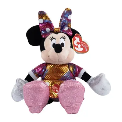 Ty Minnie Sparkle Rainbow With Sound Reg 150079Ty41080 - 4