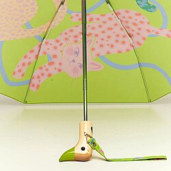 Umbrella Original Duckhead Duck Kompakt Şemsiye Arty Cats Lime-CP076 - 4