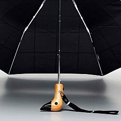 Umbrella Original Duckhead Duck Kompakt Şemsiye Black Grid-CP005 - 4
