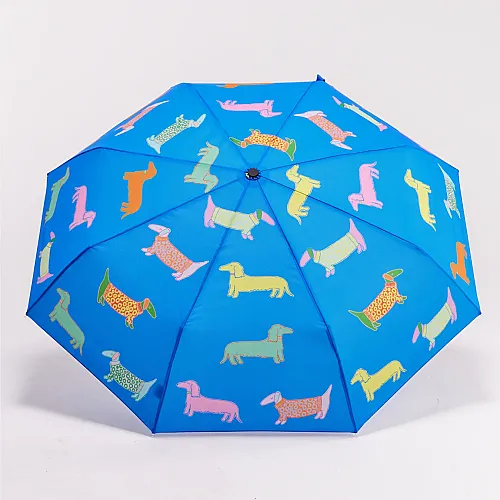 Umbrella Original Duckhead Duck Kompakt Dogs in Blue Şemsiye CP110 - 3