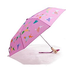 Umbrella Original Duckhead Duck Kompakt Dogs in Pink Şemsiye CP111 - 4