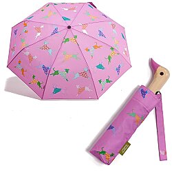 Umbrella Original Duckhead Duck Kompakt Dogs in Pink Şemsiye CP111 - Original Duckhead