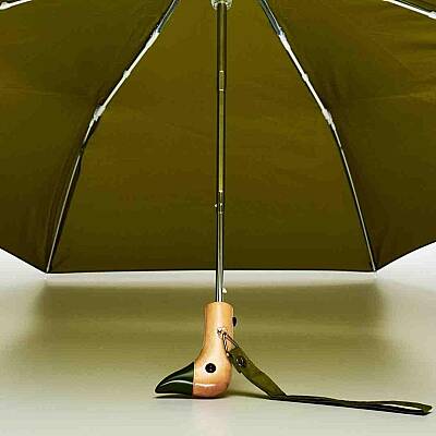Umbrella Original Duckhead Duck Kompakt Şemsiye - Olive-CS015 - 5