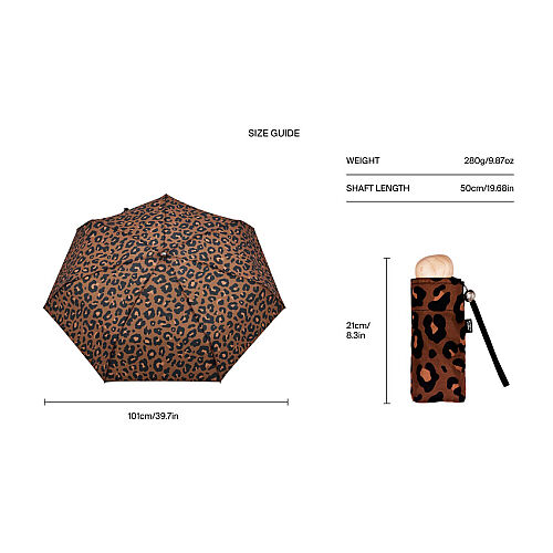 Umbrella Original Duckhead The Mini Ultra Kompakt Leopar Şemsiye MC105 - 8